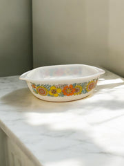 Plat fleuri années 70 Schott Mainz