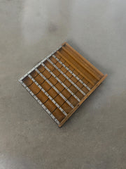 Ancien range monnaie en bois