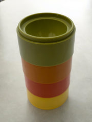 4 coquetiers Tupperware vintage