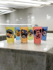 6 verres Disney années 90