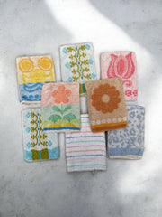 Gants de toilette vintage