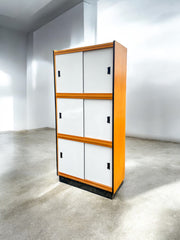 Meuble de rangement style kewlox vintage à portes coulissantes