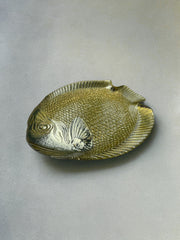 Grand plat poisson doré