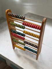 Ancien boulier vintage d’écolier