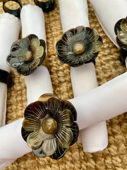 Ronds de serviettes style art déco