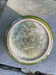 Cache-pot céramique vert