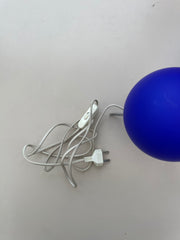 Duo de lampes champignons Honsel Leuchten années 90 verre Murano