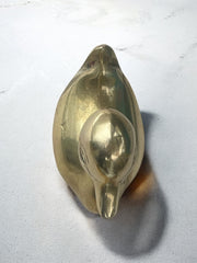 Canard en laiton de taille moyenne