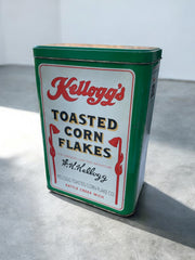 Boîte Kellogg’s métal verte