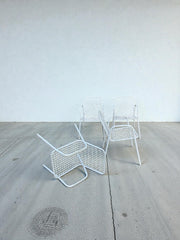 4 chaises EMU vintage modèle Rio
