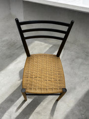 Chaise italienne Spinetto par Chiavari années 60