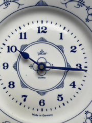 Horloge assiette goût Copenhague boch