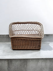 Banc enfant en osier