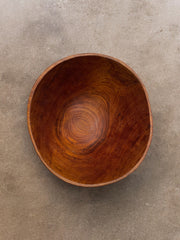 Saladier teck scandinave années 60