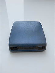 Machine à écrire vintage bleue roi Remington fonctionnelle