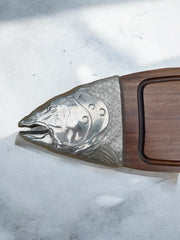 Grande planche à découper poisson