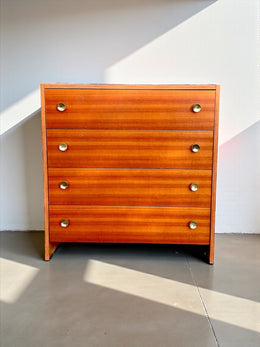 Commode vintage années 60 poignées laiton