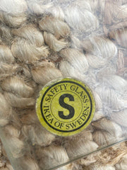 Grande étagère murale chrome et verre Tord Björklund