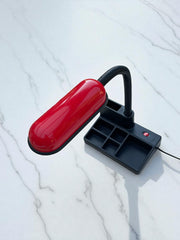 Lampe avec organisateur de bureau integré années 70