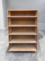 Meuble à chaussures vintage 5 tiroirs