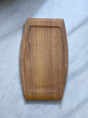 Planche à découper ou à service en teck de style danois