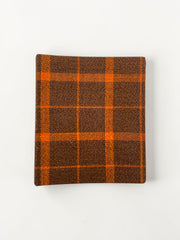 Album photos vintage orange Tartan