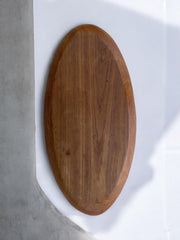 Plat apéro teck 1960 design scandinave danois Laur Jensen