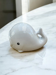 Baleine porte éponge ou savon en céramique