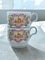 Duo de mugs grand-mère Monopoli années 70