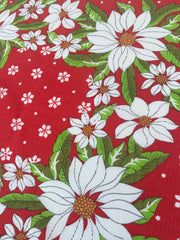 Nappe vintage à fleurs