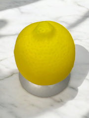 Lampe citron édition limitée années 90 verre soufflé