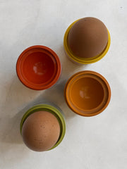 4 coquetiers Tupperware vintage