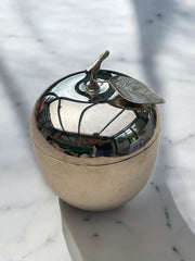 Seau à glaçons pomme chromé