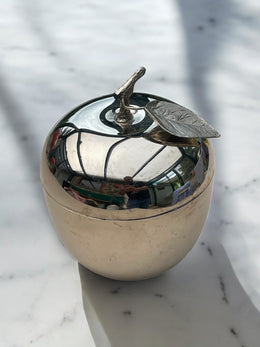 Seau à glaçons pomme chromé