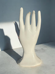 Main en céramique, porte bijoux ou décorative