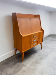 Beau grand meuble secrétaire vintage