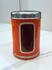 Boite à café ou à conservation orange Brabantia