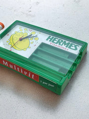 Horloge publicitaire vintage Hermes Vitamines (Omnivit)