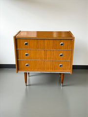 Commode vintage 3 tiroirs