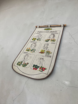 Tapisserie murale vintage Lipton