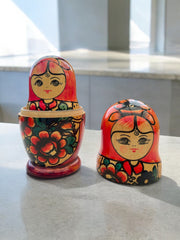 Grande poupée russe vintage