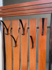 Vestiaire en teck années 60