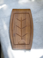 Planche à découper ou à service en teck de style danois