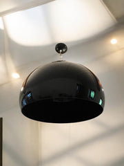 Lampe suspension Kartell fl/y noir opaque