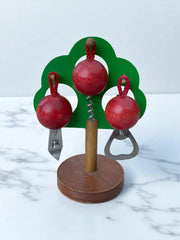 Set décapsuleur pommier tire-bouchons