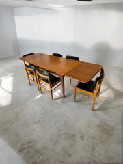 Table et 6 chaises vintage