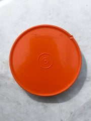 Grand Tupperware orange soleil vintage