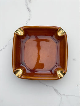 Grand vide poche / cendrier Boch Frères, Keralux, Sabena, années 50