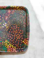 Plateau coloré seventies