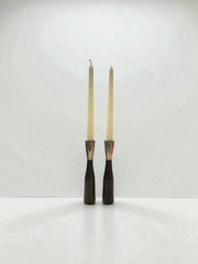 Duo de bougeoirs modernistes